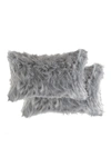 Luxe Belton Faux Fur Pillow