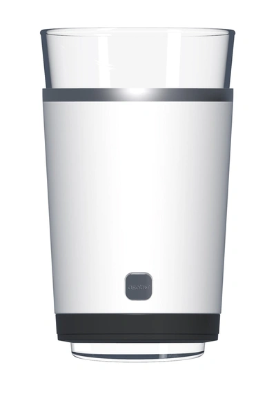 Asobu Insulated Beer Glass With Sleeve In White