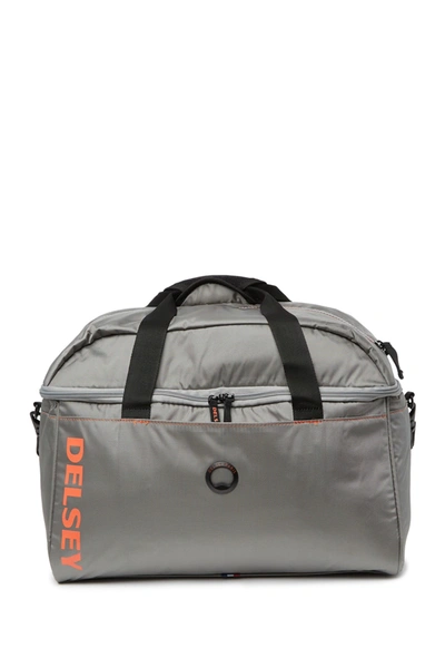 Delsey Egoa Recycled Cabin Duffel Bag In Silver
