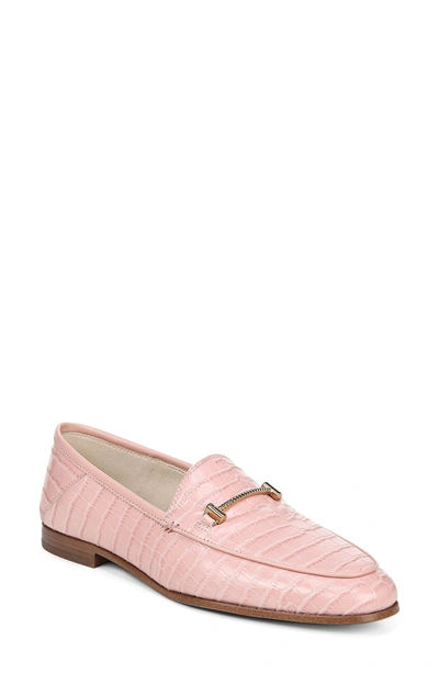 Sam Edelman Lior Loafer In Canyon Pink Leather