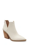 Vince Camuto Gigietta Snakeskin Embossed Bootie In Fluff