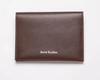 Acne Studios Bifold Card Holder Dark Brown In Brown