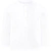 DOUUOD WHITE SHIRT FOR BOY WITH LOGO,CA51 0335 0101