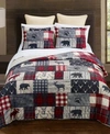 AMERICAN HERITAGE TEXTILES TIMBER QUILT 2 PIECE SET, TWIN