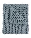 AMERICAN HERITAGE TEXTILES CHENILLE KNITTED THROW, 40" L X 50" W