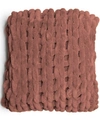 American Heritage Textiles Chenille Knitted Throw, 40" L X 50" W In Dark Red