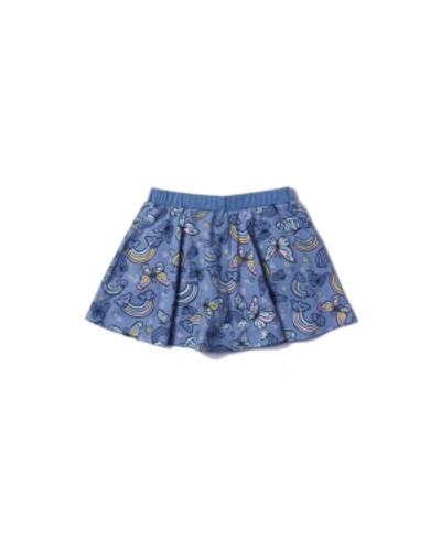Epic Threads Kids' Toddler Girls Print Scooter Skirt In Blue Ash Stone