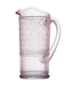 Godinger Claro Pitcher In Pink