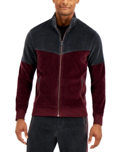 Inc International Concepts Inc Men's All-time Track Jacket, Created For Macy's In Heather Onyx