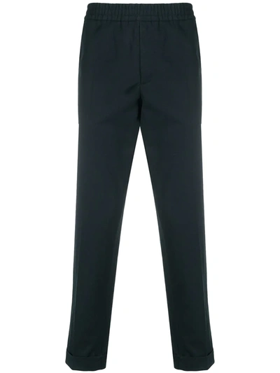 Filippa K Straight-leg Tracksuit Bottoms In Black