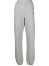 SPORTY AND RICH WIDE LEG COTTON TRACK TROUSERS