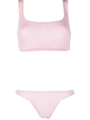 Reina Olga Ginny Boobs Scrunch Bikini In Pink