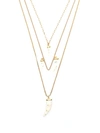 ISABEL MARANT HORN LAYERED NECKLACE
