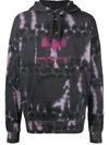 ISABEL MARANT TIE-DYE LOGO HOODIE