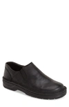Naot Eiger Slip-on In Textured Black Leather