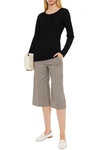 N•peal Cashmere Superfine Longsleeved Top In Black