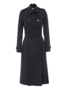 BURBERRY THE CHELSEA HERITAGE TRENCH COAT IN BLUE