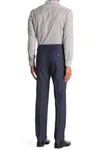 Kenneth Cole Reaction Stretch Texture Weave Slim Fit Flex Dress Pants In Med. Blue