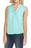 VINCE CAMUTO RUMPLED SATIN BLOUSE,039376717779