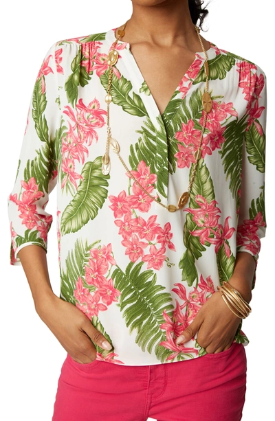 Curves 360 By Nydj Perfect Blouse In Wild Fuchsia