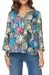 Curves 360 By Nydj Perfect Blouse In Palm Lagoon