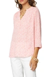 Curves 360 By Nydj Perfect Blouse In Coconut Grove