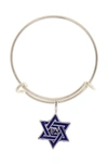 ALEX AND ANI STERLING SILVER STAR OF DAVID MINI CHARM EXPANDABLE RING,886787076052