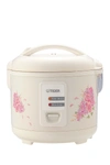 TIGER JAZ 5.5-CUP (UNCOOKED) RICE COOKER AND WARMER WITH STEAM BASKET,785830021844