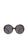 FENDI FF 0430/S BROWN HAVANA SUNGLASSES,FF 0430/S 9N4/IR