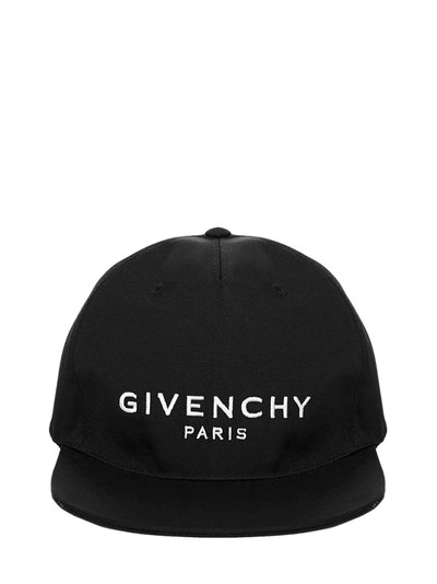 Givenchy Black Logo Cap