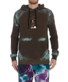 Mauna Kea Deer-print Cotton Hoodie In Brown
