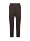 PT01 BUSINESS FLICKER COTTON TROUSERS,COASFKZ00CL1 MP270180