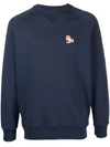 Maison Kitsuné Sweaters In Blue