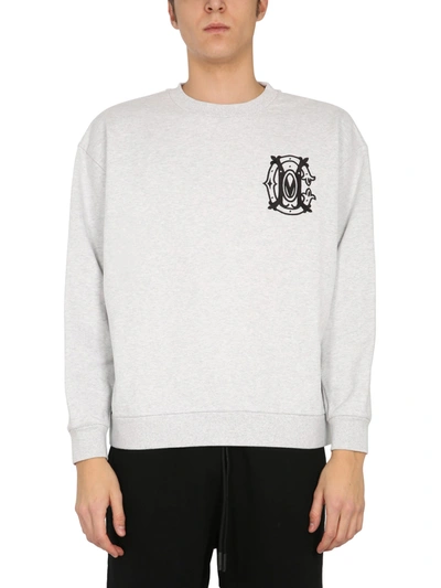 Marcelo Burlon County Of Milan Marcelo Burlon Monogram Sweatshirt In White