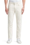 Monfrere Straight Leg Jeans In Khaki