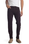 Ag Graduate Tailored Jeans In Dark Amethyst