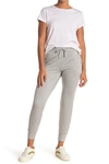 Splendid Super Soft French Terry Joggers In Heather Grey
