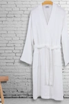Linum Home Textiles Smyrna Hotel/spa Luxury Robe In White