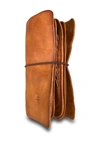 Old Trend Nomad Leather Organizer In Chestnut
