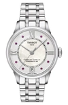 TISSOT WOMEN'S CHEMIN DES TOURELLES POWERMATIC 80 BRACELET WATCH,7611608278376