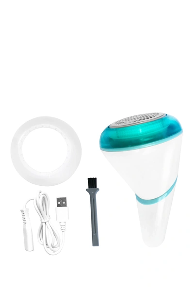 Salav Steamers Teal Rechargeable Cordless Lint Remover