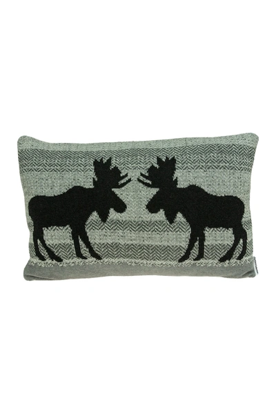 Parkland Collection Buck Lodge Pillow In Grey