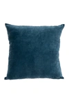 Parkland Collection Artemis Transitional Teal Throw Pillow In Teal