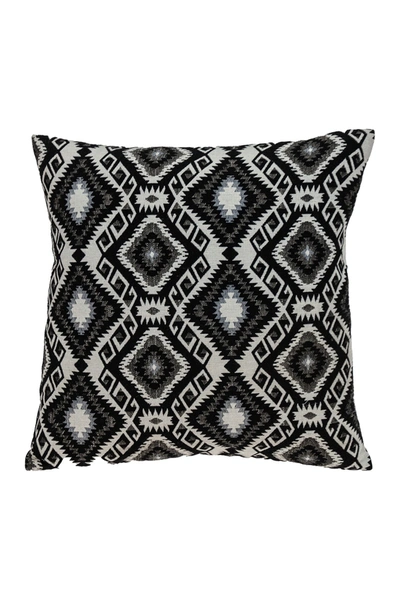 Parkland Collection Habib Transitional Black Throw Pillow