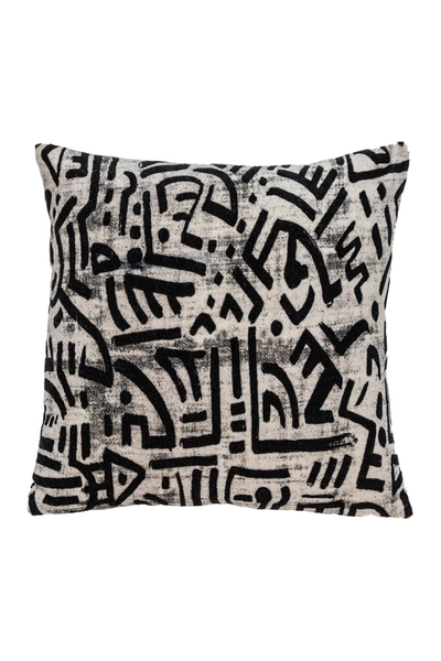 Parkland Collection Azar Transitional White Throw Pillow