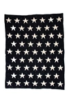 Parkland Collection Starry Starry Night Transitional Navy Blue Knitted 32" X 40" Baby Blanket In Navy Blue