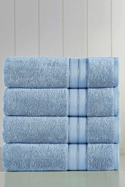 Modern Threads Spunloft Bath Towel In Blue