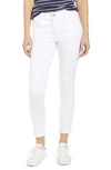 Wit & Wisdom 'ab'solution High Waist Ankle Skimmer Jeans In Optic White