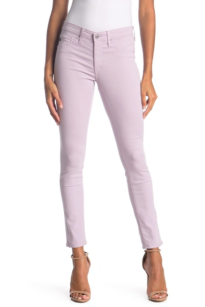 Ag Legging Super Skinny Ankle Jeans In Purple Haze