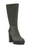 Vince Camuto Eshitana Suede Platform Boot In Bosco Suede